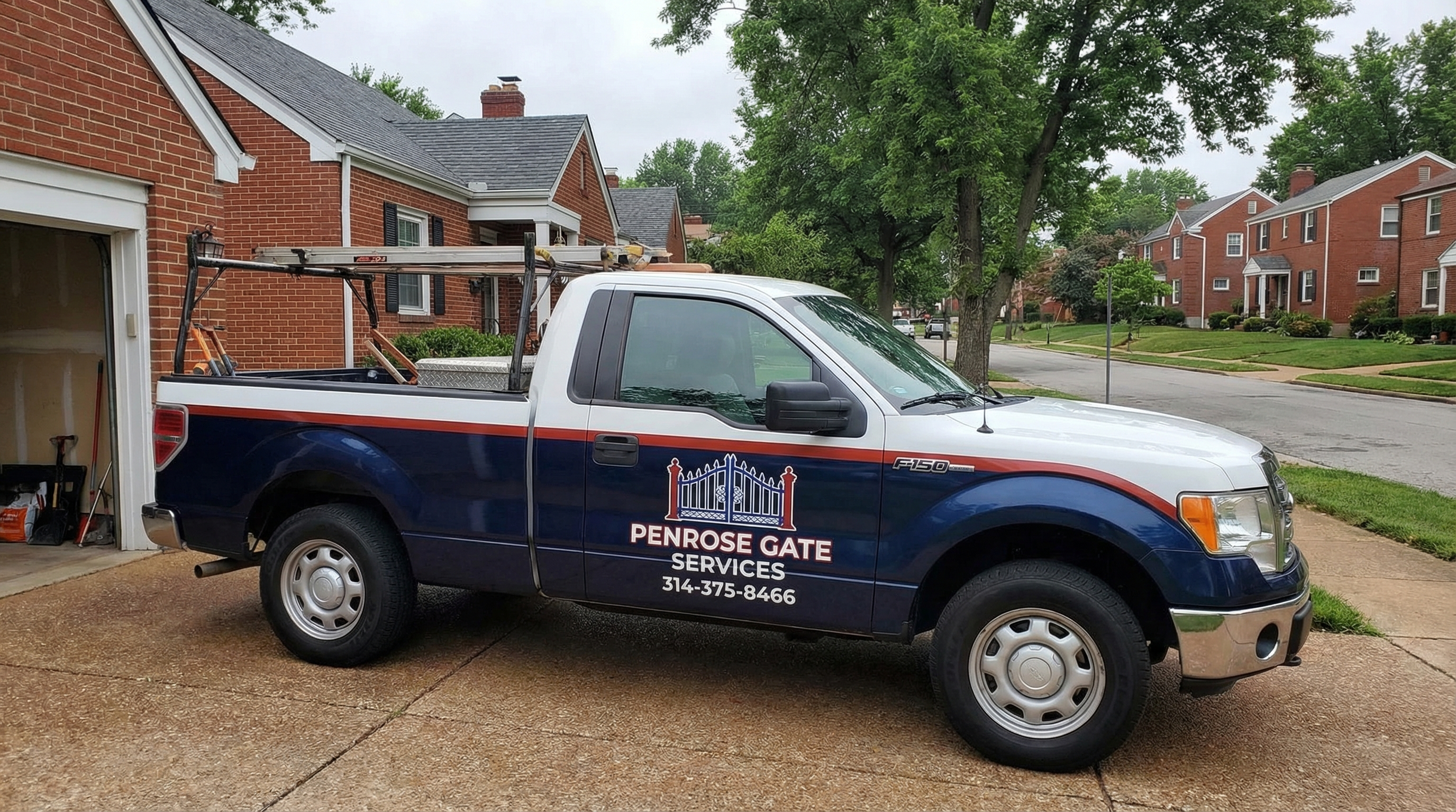 Professional gate installation by Penrose Gate Services in St. Louis, MO